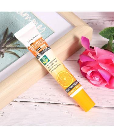 2pcs Vitamin C Eye Cream Set | Anti-Wrinkle, Dark Circles Removal & Moisturizing (25ml) - Buy Online on GoSupps.com