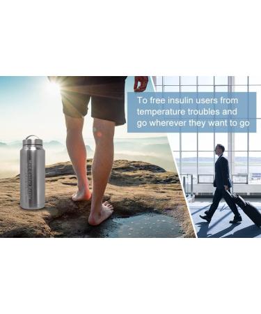 Portable Insulin Cooler Travel Case - TSA Approved Medication Cooler for Insulin and Medications - Includes 30oz Biogel Pack - Travel-Friendly Medicine Cooler Box - Buy Online on GoSupps.com