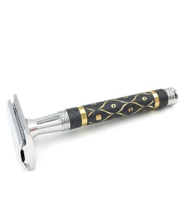 Parker Safety Razor 65R Super Heavyweight Double Edge Safety Razor - Includes 5 Blades | International Shipping Available - Buy Online on GoSupps.com