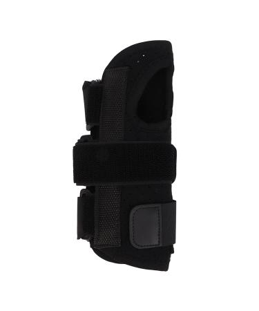 Yosoo Wrist Support Brace for Pain Relief - Breathable Elastic Hand Wraps & Straps for Arthritis Recovery (Left Hand Black - Buy Online on GoSupps.com