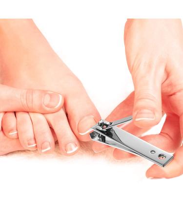 12-Piece Stainless Steel Nail Clipper Set - Fingernail & Toenail Cutter for Men & Women - Buy Online on GoSupps.com