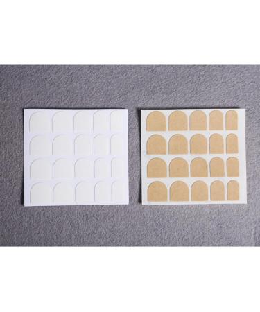 minkissy 150 Sheets False Nail Glue Stickers Manicure Accessories Nails Stickers Jelly Water Proof Labels False Nail Sticker Nail Art Stickers Art Glue Fake Nail Stickers Detachable White Whitex3pcs 6.2X6.2cmx3pcs - Buy Online on GoSupps.com