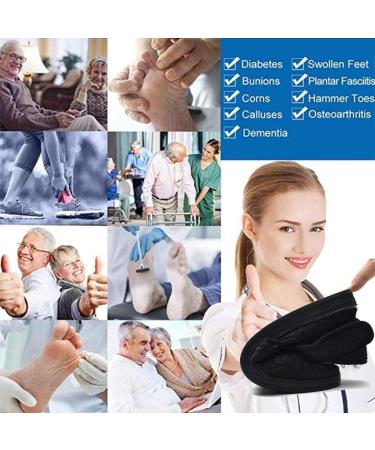STABLLP Diabetic Orthopedic Shoes for Men and Women - Plantar Fasciitis Relief, Adjustable Footwear for Elderly, Edema, Arthritis - Beige (Size 39) - Buy Online on GoSupps.com