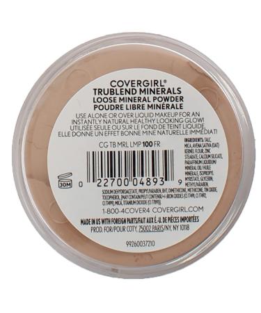 CoverGirl Trublend Loose Mineral Powder 405 Light - Lightweight Coverage, 0.63 oz - Buy Online on GoSupps.com