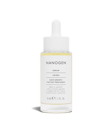Nanogen Hair Growth Factor Treatment Serum with Pea Sprout Extract Bark and Peptides - 30 ml
