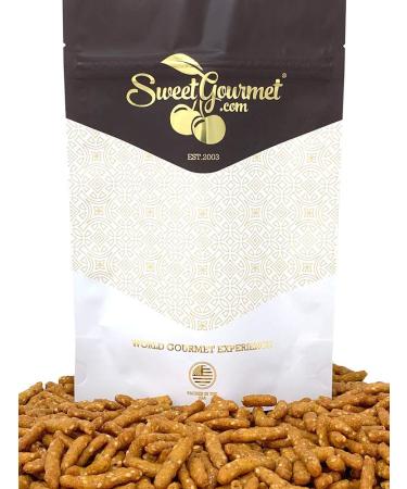 SweetGourmet Honey Roasted Sesame Sticks | Healthy Snack | 2 Pounds Original 2 Pound (Pack of 1) - Buy Online on GoSupps.com