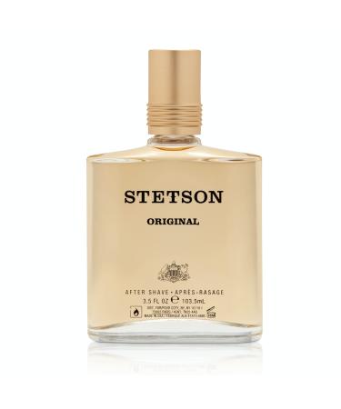Stetson Original Aftershave by Scent Beauty - After Shave Splash for Men - Earthy and Woody Aroma with Fragrance Notes of Citrus, Patchouli, and Tonka Bean - 3.5 Fl Oz