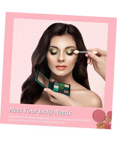 SOESFOUFU 50pcs Two-color Eyeshadow Brush Professional Eyeshadow Accessories Concealer Latex Head White - Buy Online on GoSupps.com