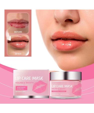 Qixfyze Overnight Lip Sleeping Mask Lip Mask Lip Collagen Lip Sleeping Mask Lip Balm with Hyaluronic Acid Reduces Lip Wrinkles Day and Night Repairing Lip Balm For Dry Cracked Dry Lips3p 3pcs - Buy Online on GoSupps.com