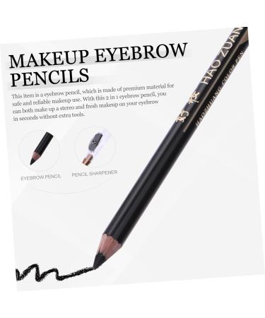 TOVINANNA 24 Pcs Pencil Sharpener Eyebrow Pencil Lasting Eyebrow Pencil Women Makeup Pen Wooden Water Proof - Buy Online on GoSupps.com