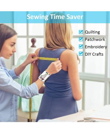Coitak Magnetic Pin Holder Wrist Band - Set of 3 | Sewing Pincushion with Wristband - Buy Online on GoSupps.com