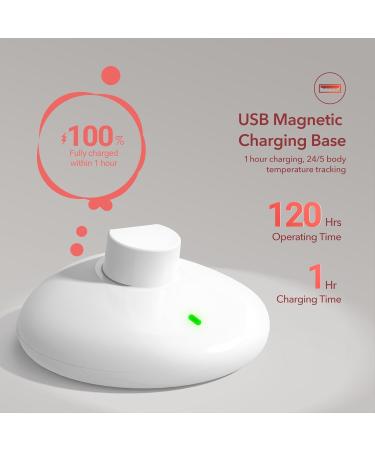 Femometer Ring - Fertility & Ovulation Monitor | Size 7 App Sync Waterproof Rechargeable - Track Periods & BBT - Buy Online on GoSupps.com