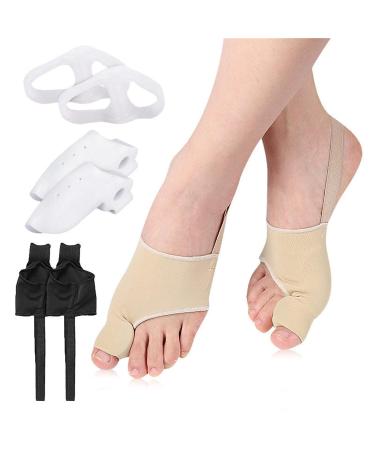 Orthopedic Corrector Set - Toe Separator for Men & Women - 6 Pack Big Toe Straightener - Non-Surgical Hallux Valgus Correction - Relief Dry Heel Cream - One Size - Buy Online on GoSupps.com