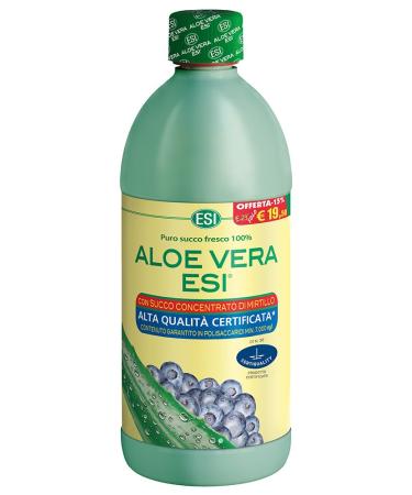 Esi Aloe Vera Blueberry Juice Dietary Supplement - 1 l