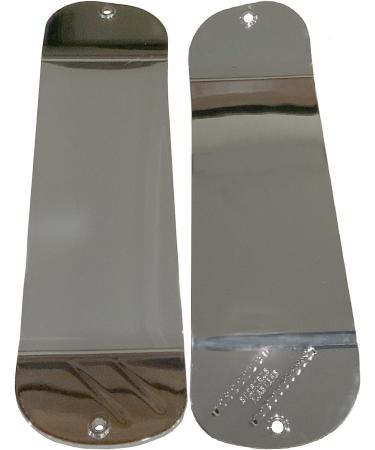 11'' Fishing Dodger - Shortbus Flashers Dipped Mirror Chrome Finish - Buy Online on GoSupps.com