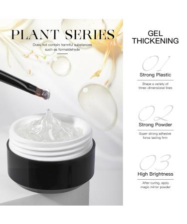 Generisch Sculpting Nail Gel - Strong Adhesive - Hard Gel Polish - Creative Nail Accessory - Smooth Self-Adhesive Application Paste - Durable Flexible Builder System - Ideal for Styling - Buy Online on GoSupps.com
