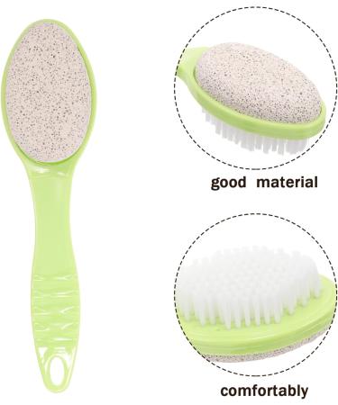 Healeved Pumice Stone Foot Brush Pedicure Scrub Foot Exfoliator Dead Skin Remover Foot Remover Brush Pedicure Foot Scrubber Foot Stone Foot Exfoliating Scrubber Pedicure Brush Multifunction - Buy Online on GoSupps.com