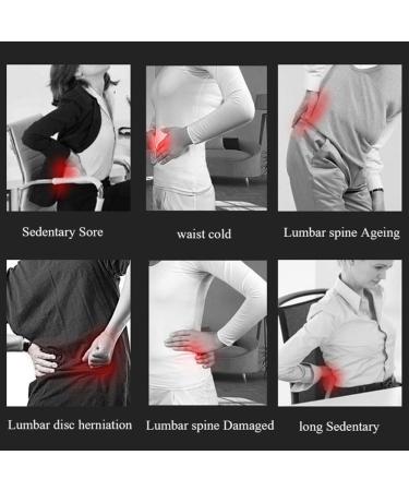 Dorbi Lumber Brace Belt - Electric Heating & Vibration Massage for Sciatica Pain Relief | Lumbar Support for Men & Women - 110 cm - Buy Online on GoSupps.com