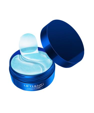 FRCOLOR 1 Box Moisturizing Eye Mask Eye Care Mask Eye Moisturizing Treatment Mask for Eye Moisturizing Eye Patch Anti Wrinkle Mask Pink Gel Lips Eye Pads Eyes Lip Mask Jellyfish Collagen