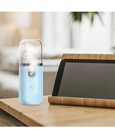 Nano Mister for Lash Extensions - Hydrating Handy Handheld Nano Facial Mist Sprayer Face Facial Sprayer for Skin Care Refreshing Revitalizing & Soothing - Face Steamer for Daily Use Blue - Buy Online on GoSupps.com