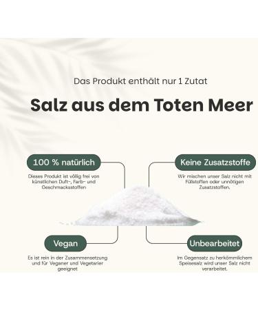  Cupplement Cupplement - Dead Sea Salt 1 KG - Superior Quality - Fine Salt - Buy Online on GoSupps.com