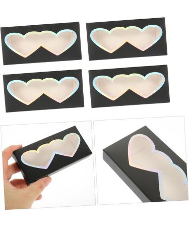 Baluue 50 Pi ces Bo te de Rangement pour Faux Cils tui Cils Transparent Bo te de Rangement Emballage - Buy Online on GoSupps.com