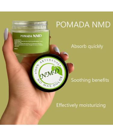 LustraBloom 2pcs Pomada NMD Natural Herbal Artesanal Cream with Olive Oil Soursop Leaf Beeswax suitable for Muscle Foot - Buy Online on GoSupps.com