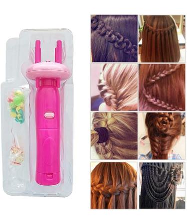 Automatic Hair Braiding Tool Hair Styling Tools Hair Braider Electric Hemp Flower Hair Braiding Device Hair Braiding Tool Machine for DIY Hair (Assorted Color) - Buy Online on GoSupps.com