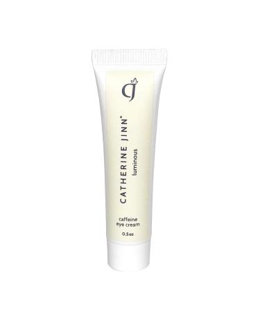Luminous - Caffeine Under Eye Cream for Dark Circles & Puffiness with Hyaluronic Acid & Squalane  A Brightening Moisturizer is a Powerful Eye Treatment By Catherine Jinn Skin Care. 0.5 oz.