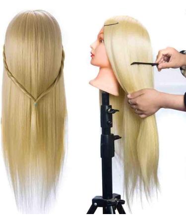 Zhjing Fashion Ladder Training Wig Head - Doll Model for Hair Braiding & Styling - Ideal for Salon Practice - Buy Online on GoSupps.com
