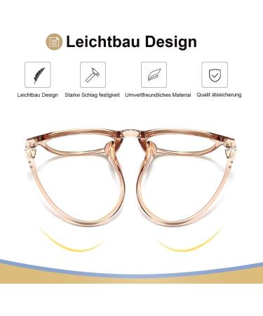 Shop Dollger Blue Light Filter Glasses - Anti-Blue Light Classic Round Frame for Men & Women | Stylish Computer & Gaming Glasses - Buy Online on GoSupps.com