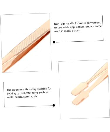 Adocarn 12 Pcal Philatelic Tweezers | Rustproof Steel Stamp Tongs - 3pcs | Perfect for Collecting Stamps - Buy Online on GoSupps.com
