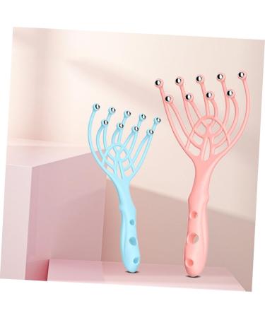 Magiclulu 4-Piece Head Massager - Steel Balls Scalp Relaxation Tool for Stress Relief & Relaxation | Multifunctional Massage Claw - Buy Online on GoSupps.com