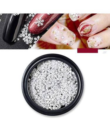Lurrose 2 Boxes nail stickers nail art sticker nail sequins nail art decoration 3D Nail Art phone sequins flat backs christmas nail art decor metal nail applique confetti crafts girl - Buy Online on GoSupps.com