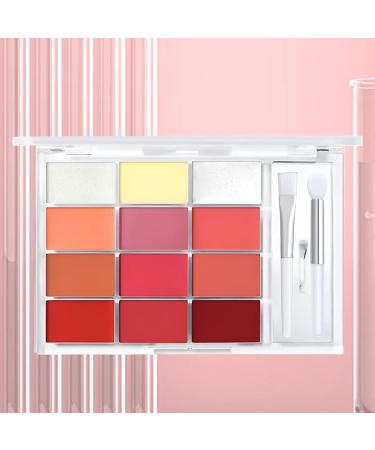  Opvonxeh Lip Color Palette Hydrating Lip Gloss Nourishing Lip Gloss Tint Tinted Lip Gloss Color Palette Lipstick For Women Lip Gloss For Girls Gentle Lip Gloss Tint Lip Gloss Color For Women - Buy Online on GoSupps.com