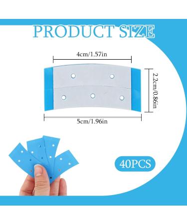 Double Sided Arc Wig Tape 40 Pcs - Extra Strong Waterproof Tabs for Hair Extensions - Pre-cut Glue Strips for Lace Front Wig - 1.96 X 0.86 In - 160 Piece - Buy Online on GoSupps.com