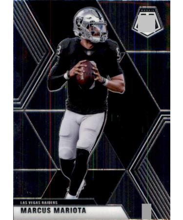 2020 Panini Mosaic #105 Marcus Mariota Las Vegas Raiders NFL Football Trading Card