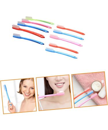 Buy Minkissy 10-Pack Travel Toothbrush Set - Lightweight Durable Manual Toothbrushes for Adults & Kids - Perfect for Camping & Travel - International Shipping Available - Buy Online on GoSupps.com