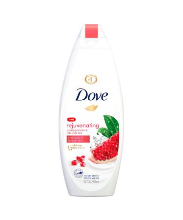 Dove Rejuvenating Pomegranate and Hibiscus Tea Body Wash 22 Fl Oz - Pack of 4 - Buy Online on GoSupps.com