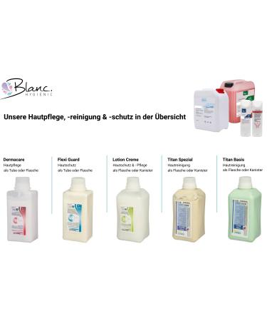 Blanc Hygienic Hand Cream - pH-Neutral Silicone-Free Moisturizer | 15x 100ml | Dermatologically Tested Skin Care for After Work - Buy Online on GoSupps.com