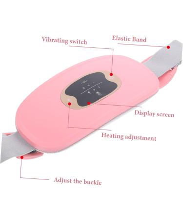 FOMIYES Menstrual Heating Waist Belt Heat Therapy Instrument for Adjustable Electric Heating Pad Suitable for Cramps and Back 1 Set Auto Shut Off - Buy Online on GoSupps.com