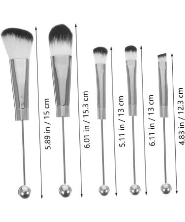 Outanaya 5pcs Make up Eyeshadow Eye Shadow for Makeup Eyeshadow Makeup Concealer Brush Artificial Fiber - Buy Online on GoSupps.com