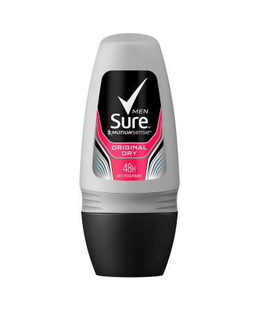 Sure Men Original Dry Anti-Perspirant Deodorant Roll On 50ml Fresh 50ml (Pack of 1)