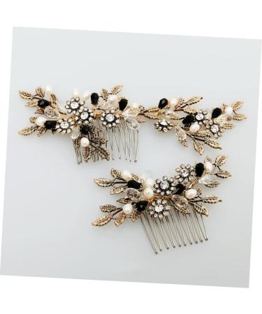 Ipetboom 1pc Bridesmaids Accessories Bride Comb Rhinestone Comb Wedding Hair Clips Bridal Hair Comb Gold Headpiece Comb for Bride Tiara Rhinestone Hair Comb S870 Wedding Accessories Fashion - Buy Online on GoSupps.com