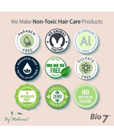 BIO7 Hair Growth Oil - 2 Fl Oz | Increase Blood Flow, Stimulate Hair Follicles, Strengthen & Thicken Hair | 7 Bio-Naturals | Supply Nutrients to Hair & Scalp - Buy Online on GoSupps.com