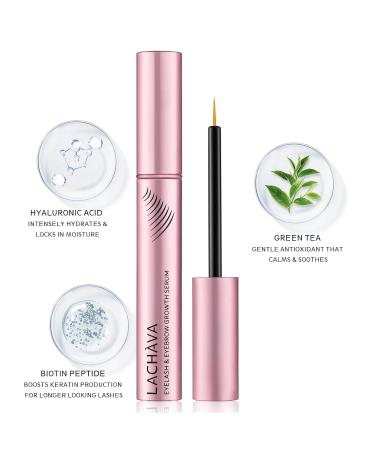 Eyelash Growth Serum 5ML | Rapid-Results Lash Serum for Longer & Thicker Lashes - Ship Internationally - Buy Online on GoSupps.com