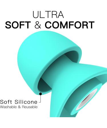 Afflatus ComfortFit-1 Small Ear Plugs for Kids (Age 8-17) and Small Ear Canals Small Earplugs Kids Children Ear Plugs for Sleeping Noise Reduction Concert Airplane Pressure (Size S Pairs*2) Light Grey-women&kid's Size - Buy Online on GoSupps.com