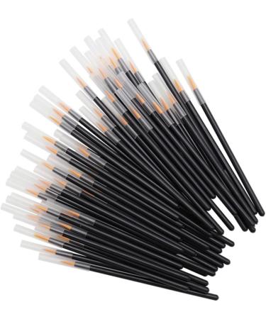 FOMIYES 100 Pcs Eyebrow Liner Brushes Liner Brush for Eyes Eyebrow Liner Small Eyeliner Brush 10x0.3cmx2pcs Blackx2pcs - Buy Online on GoSupps.com