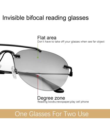 Devirld Bifocal Reading Glasses - UV400 Sports Sunglasses & Anti-Blue Light - Classic Vintage Style for Men & Women - 3.0x Magnification - Buy Online on GoSupps.com