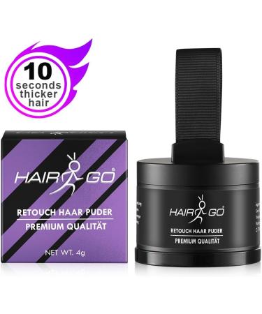  HAIR GO Root Powder Concealer Hair Thickening Powder for Women Men Waterproof Makeup Hiding Roots Natural Powder (4g) (White) - Buy Online on GoSupps.com
